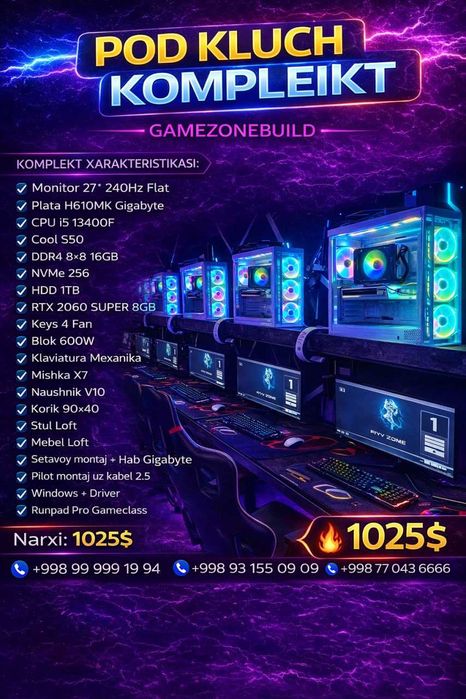 Tayor zborka cs2 dota 2 uchun mos 1 yil garantiya kuchli kompyuterlar