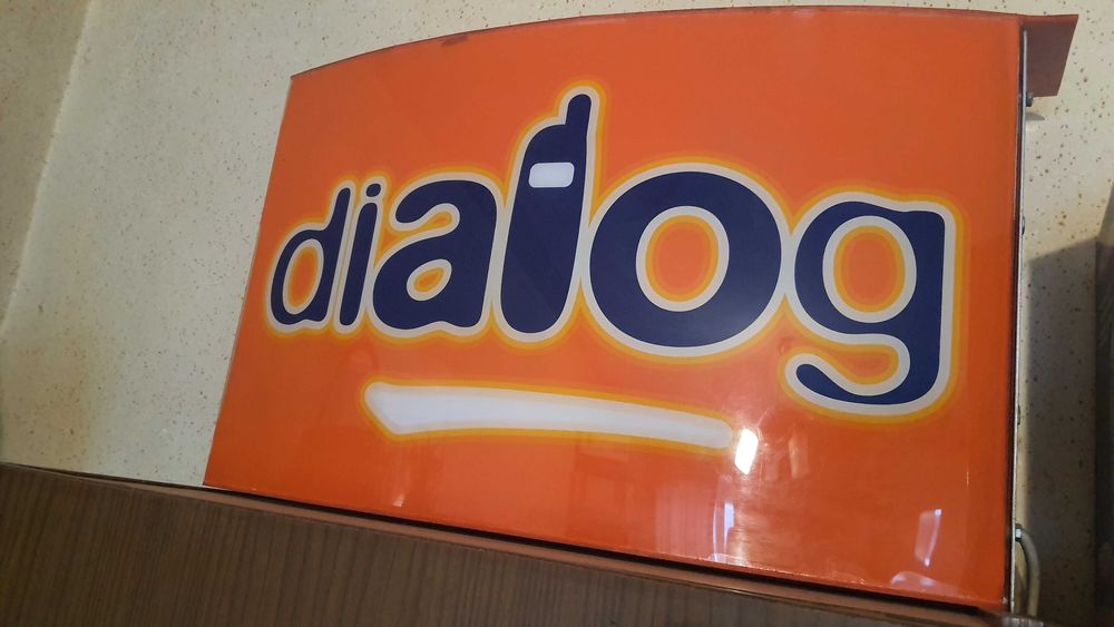 Caseta luminoasa "Dialog"