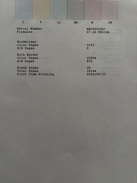 EPSON L8050 принтер почти новый причина продажи не использую принтер