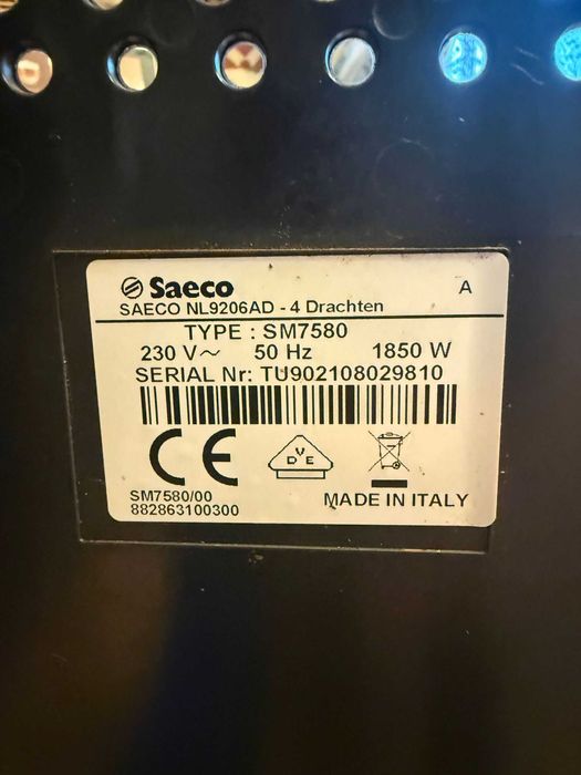 Vand Espressor automat Saeco Xelsis SM7580/00