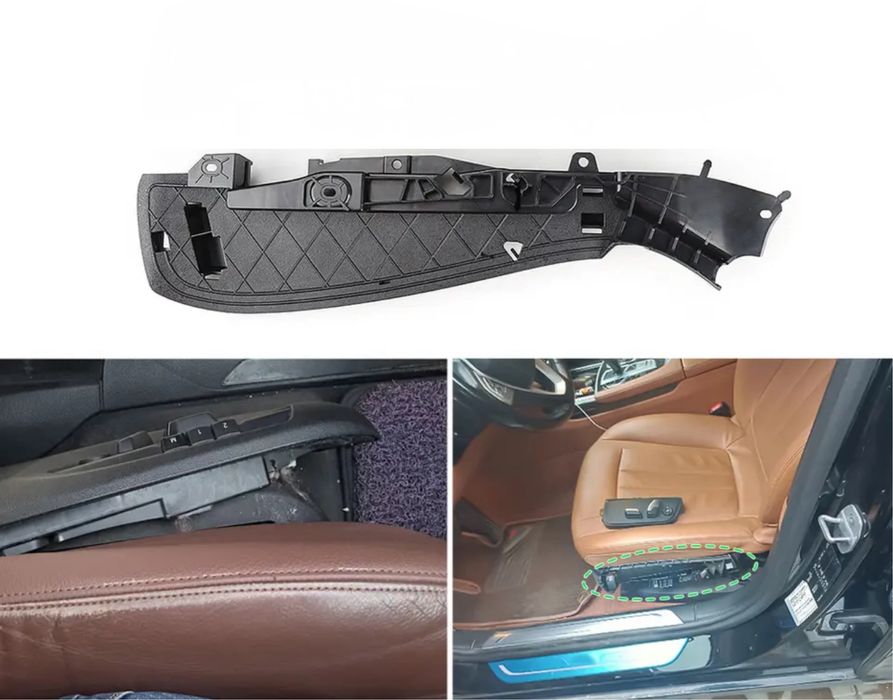 Plastic aripioara scaun sofer trim comenzi Bmw X5 X6 F15 F16 Seria 5 7