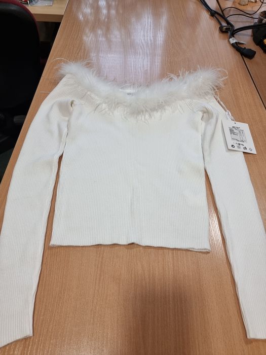 Блузки с естествен пух