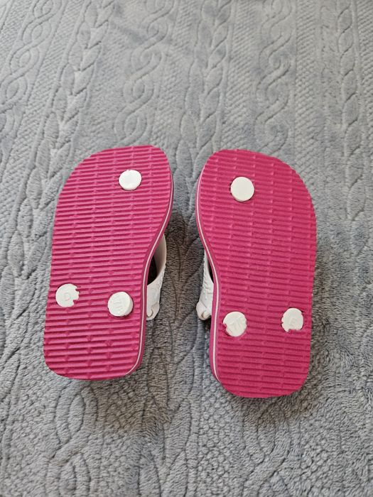 Бебешки сандали HAVAIANAS Baby Brasil Logo II Hollywood rose