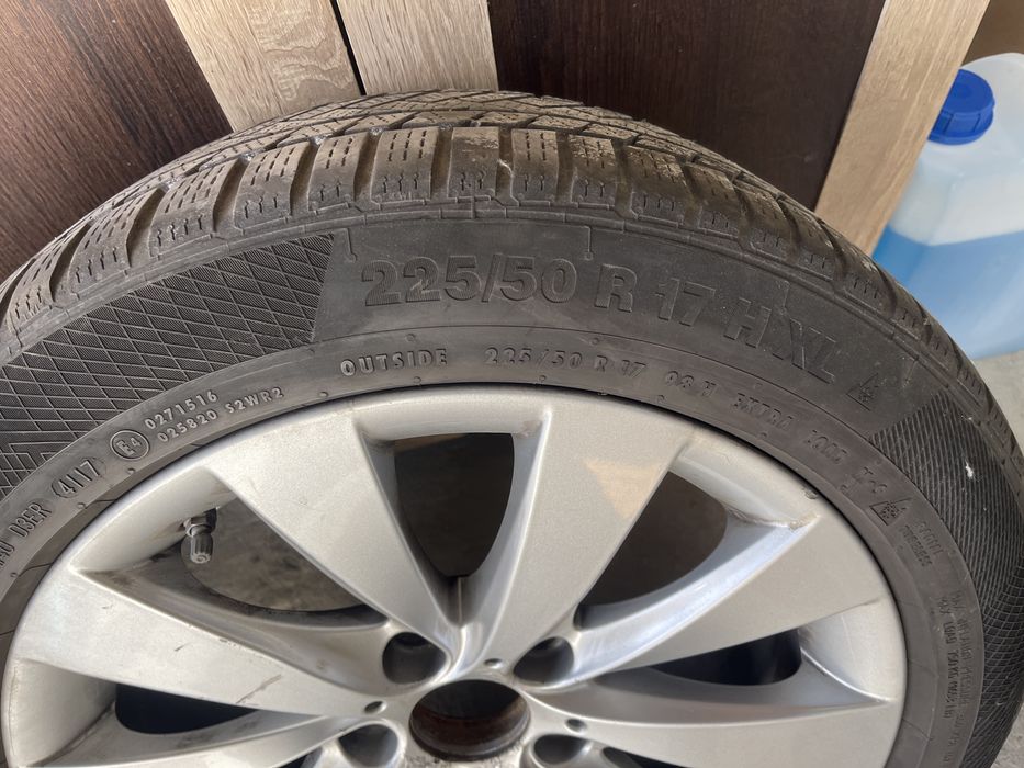 Jante bmw originale cu cauciucuri in state buna runflat