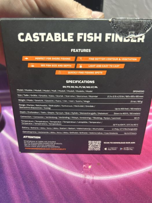 Эхолотот Deeper start