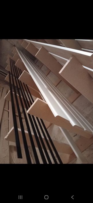 Плинтуса МДФ изготовление и установка