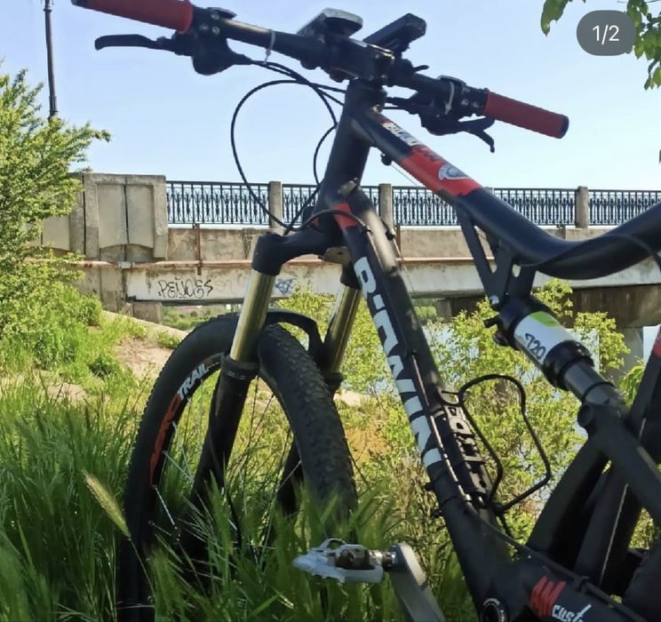 Bicicleta Full suspension air