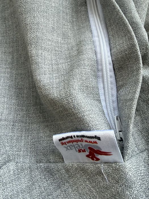 Пуф Барбарон в два цвята