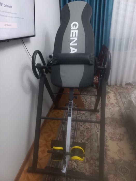 Инверсионный стол ersport inversion table elite черный