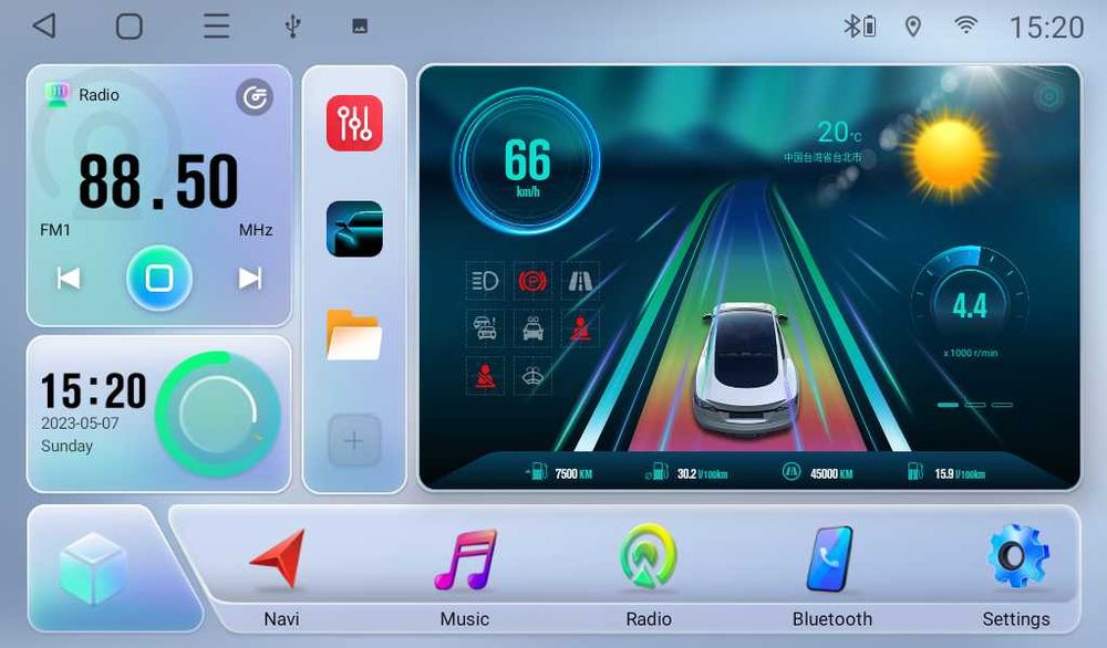 Navigatie Dacia Duster 2, 2020-2021, 8CORE, CarPlay, MONTAJ INCLUS