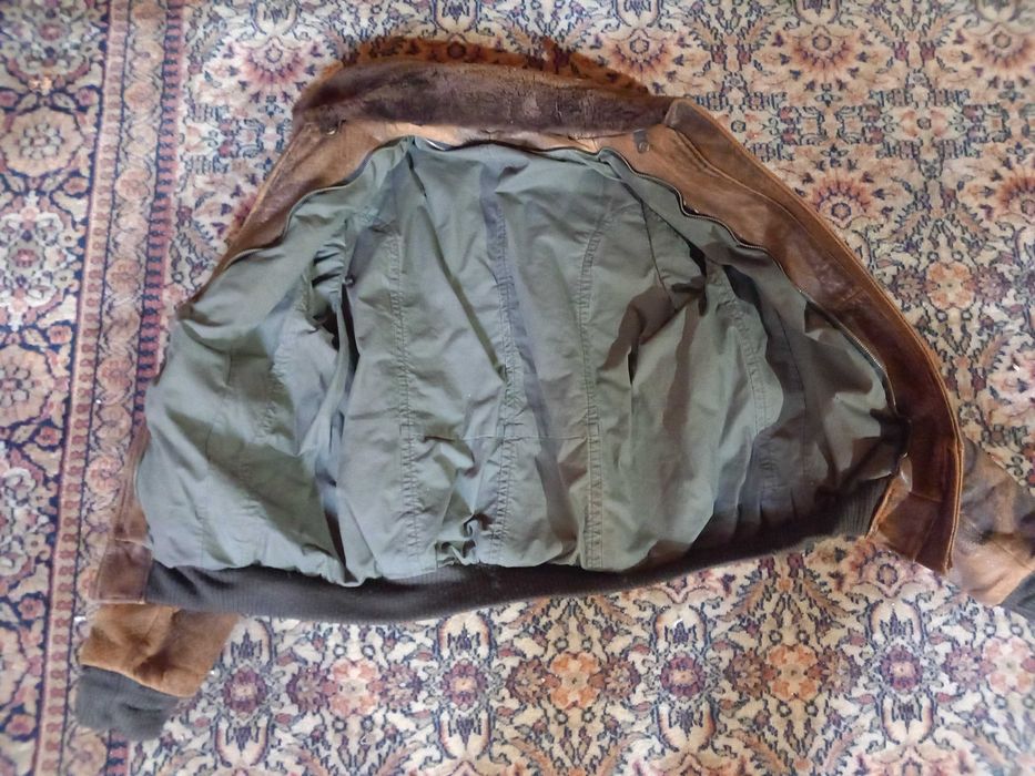 vand Geaca piele aviator tip A2 marime XL