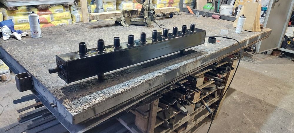 Butelie egalizare cu 5 circuite tiava 100x100 x metru