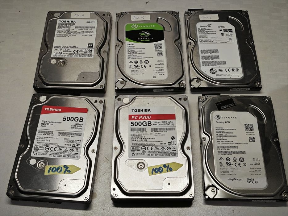 HDD, SSD, M.2 накопители