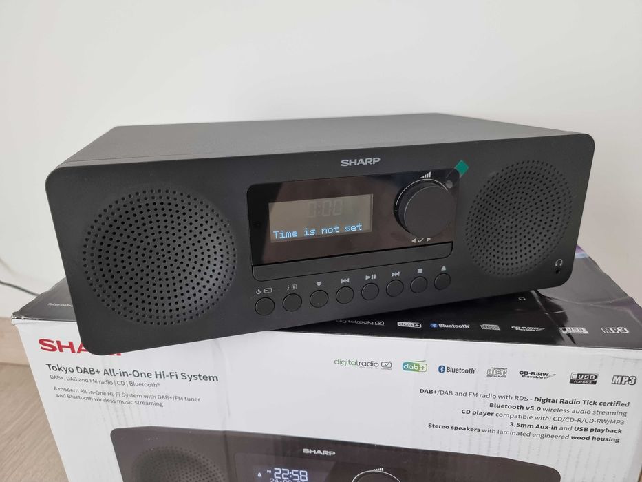 Sistem audio all-in-one Sharp XL-B720D(BK) TOKYO, negru