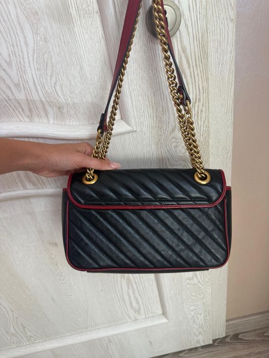 Gucci Marmont flap bag+portofel Gucci