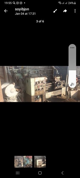 Stanok yaxshi xolda tokirniy sverliniy ishlab turgan xolda