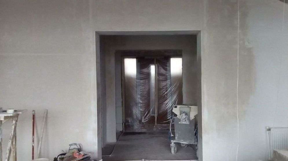 Штукатурка стен.