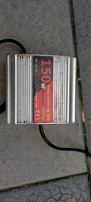 Автомобильный инвертор 150Вт 12в-220в