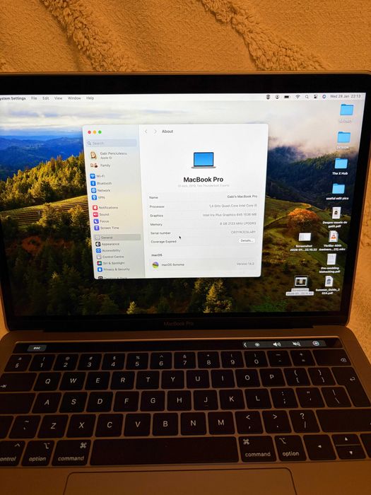 MacBook Pro 2019 13" Inch Touch Bar