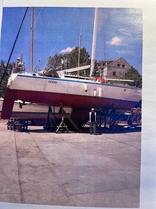 Ветроходна лодка Собствено производство