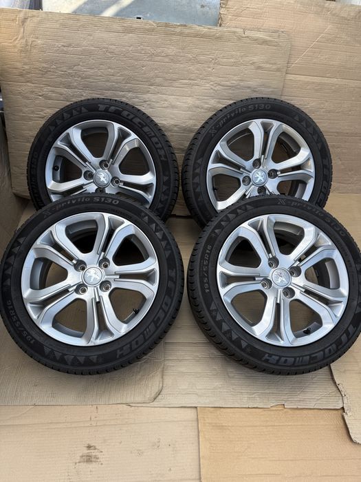 Оригинални джанти Peugeot 16” с гуми 195/55 R16 M+S – 6J ET23