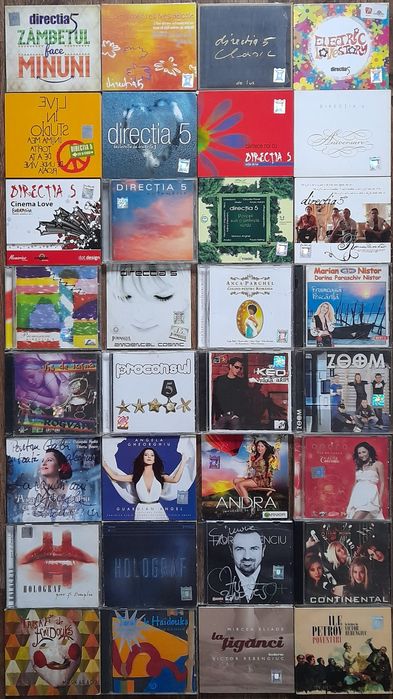 Cd muzica rock , disco , pop Romania