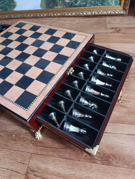 Шахматы металлические премиум класса