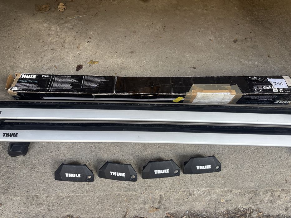 Греди Thule Windbar Evo 118 Audi A4 B9