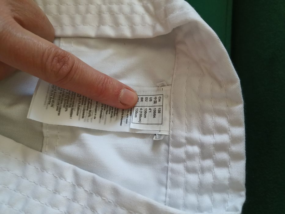 Kimono carate nou nouț , 130 cm lungime copil