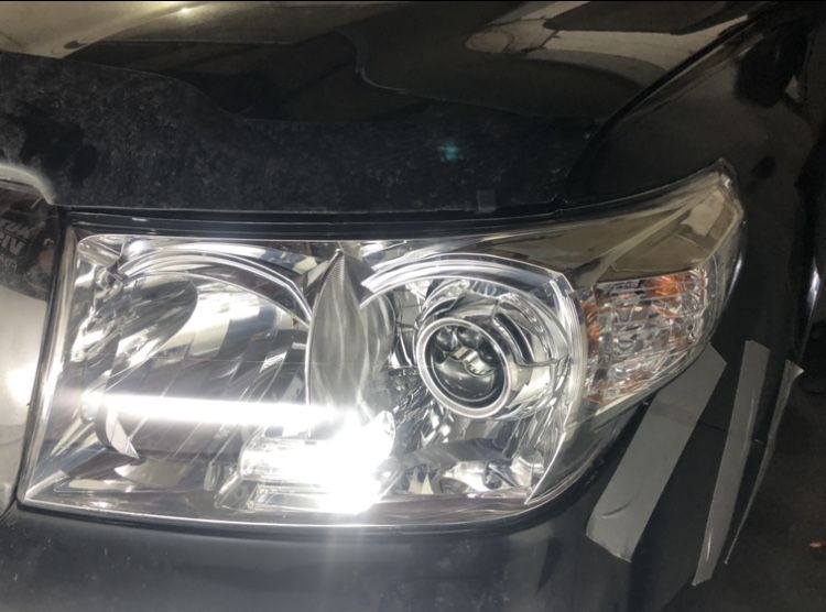 Установка Би лэд Линзы Bi led