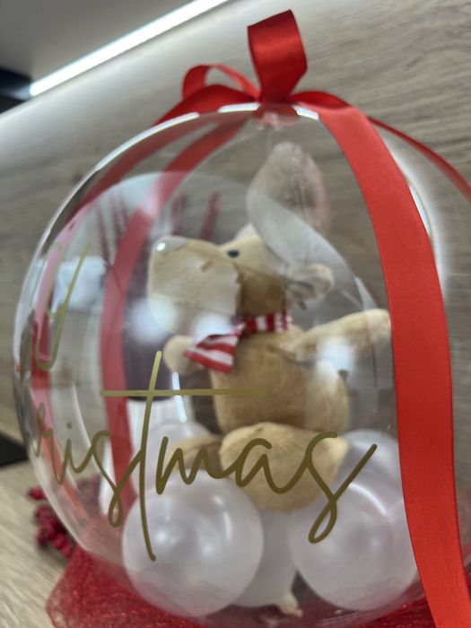 Cadou aranjament balon baby shower / botez / aniversare