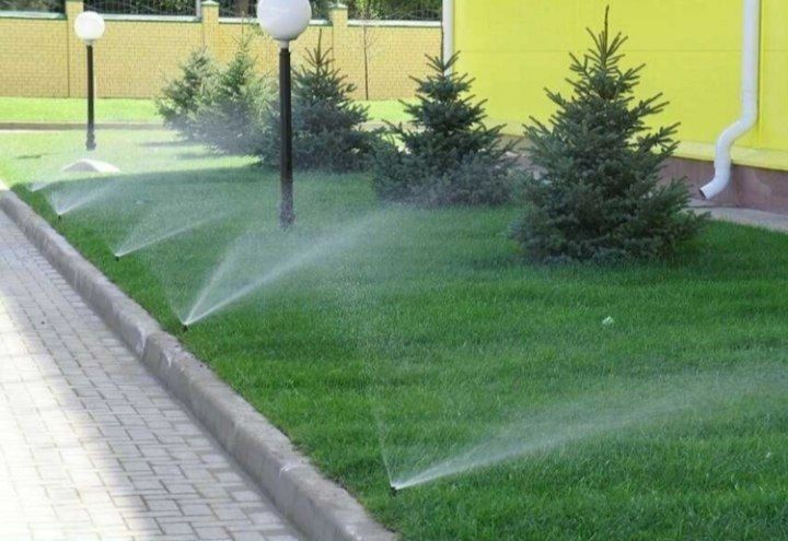 Поссев  бренд  газоны   Автопалив   поливная   система  Ландшафтный  д