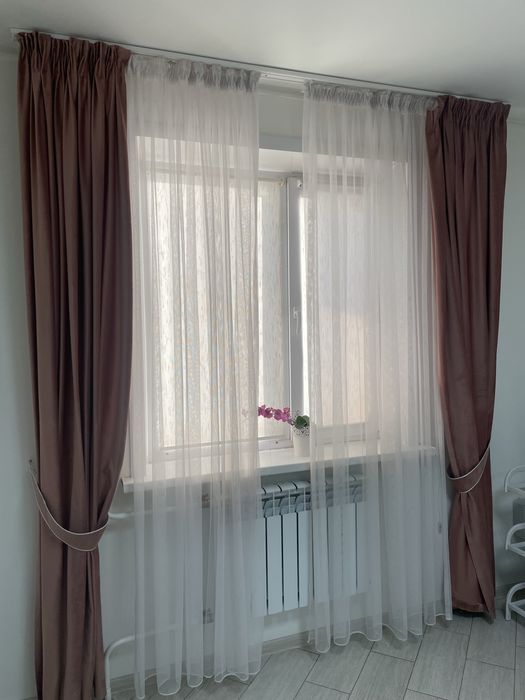 Шторы и тюль в комплекте