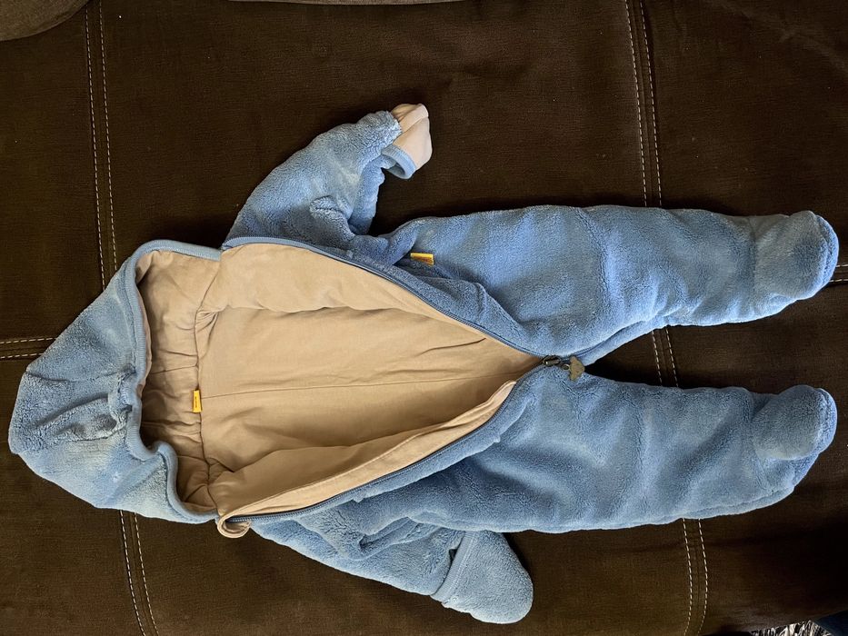 Бебешки плюшен космонавт с качулка