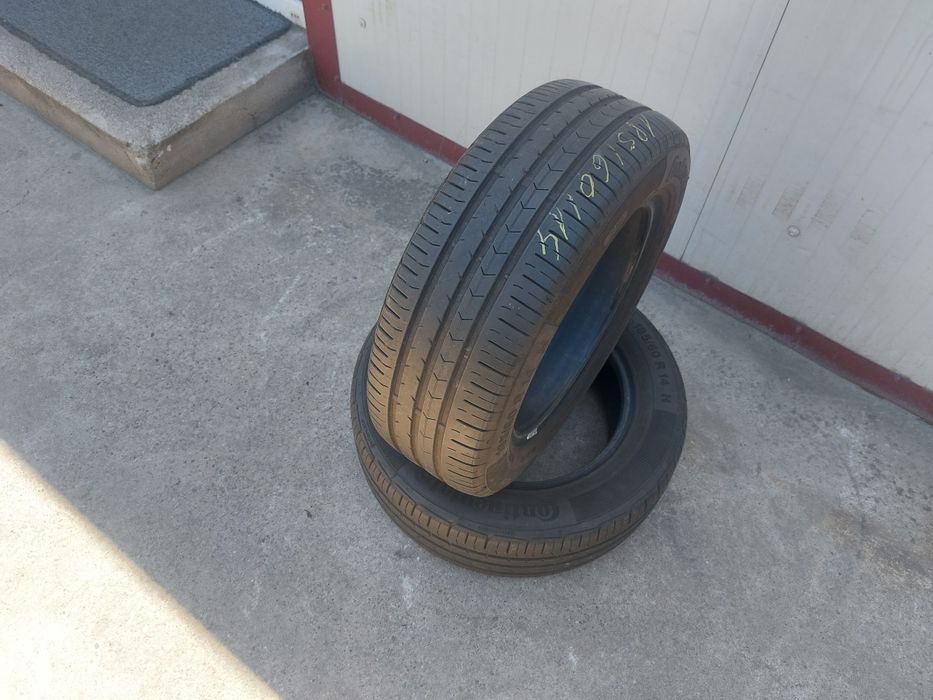 100 lei bucata! Doua anvelope de vara 185 60 r14 Continental ContiPremiumContact 5