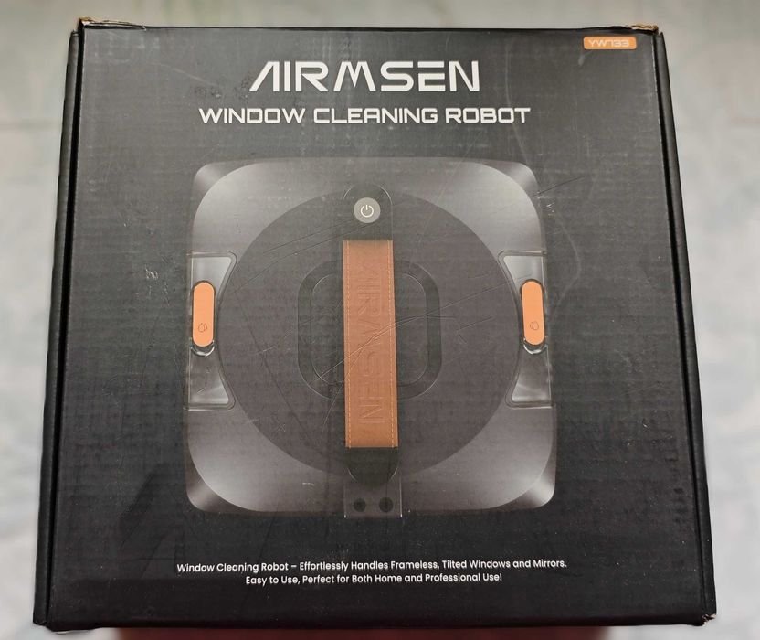 Робот за почистване на прозорци, 4 режима, 4 дюзи, резервоар 110 мл