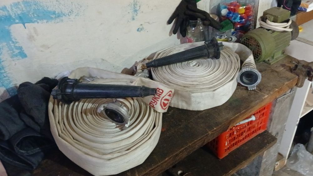 Рукава пожарные.