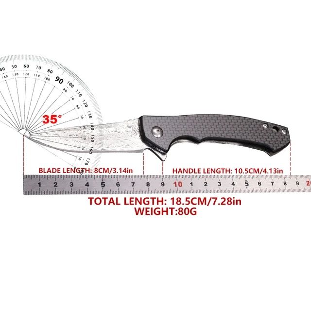 Нож от дамаска стомана