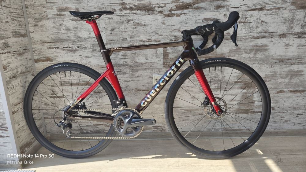 Карбонов шосеен велосипед Guerciotti Veloce S Ultegra Mix Velomann V30 | M (Пребоядисван)