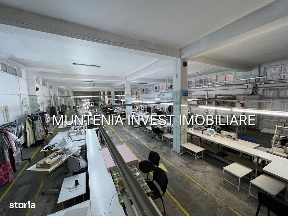 De vanzare hala P+I, teren 1158 mp. Bascov