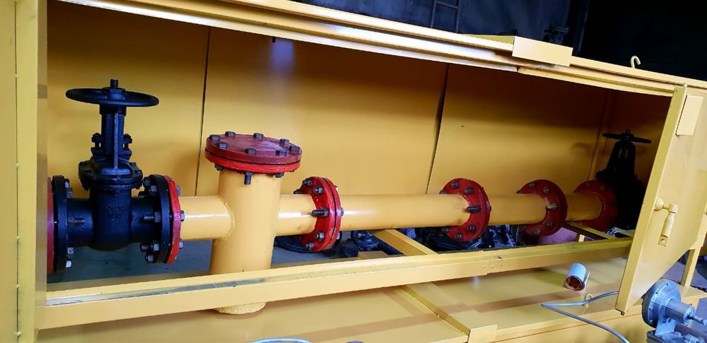 Газовые фильтры Узел учета кассетный и сетчатые