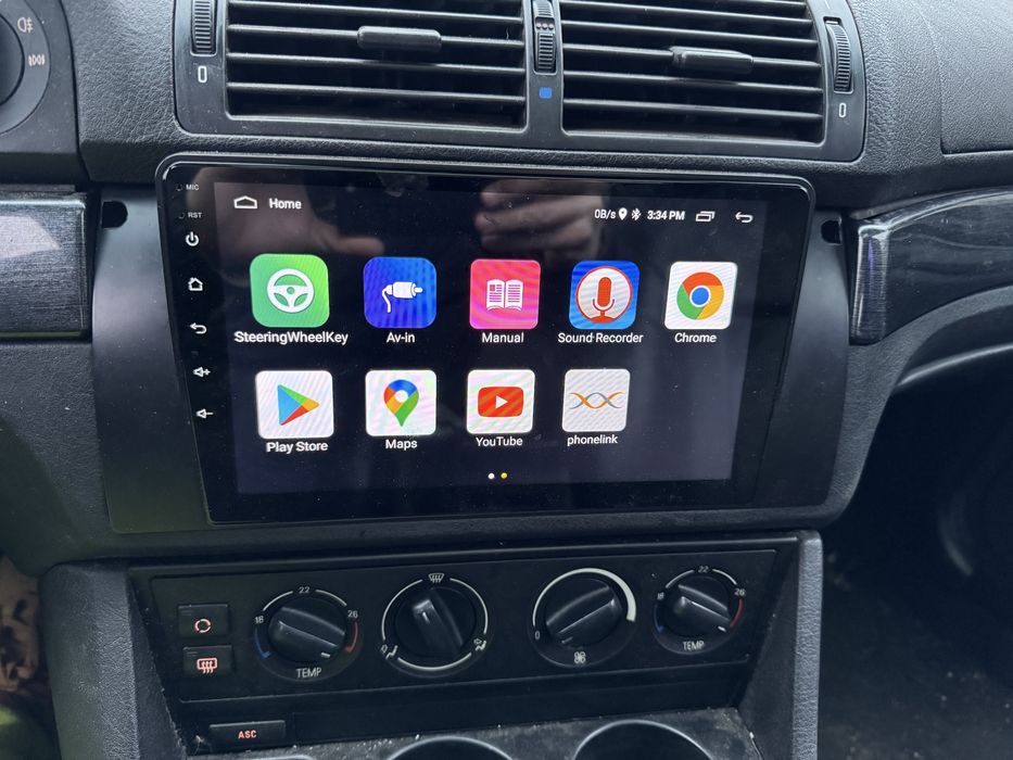 Navigație Android BMW E39 | GPS | Bluetooth | Ecran mare