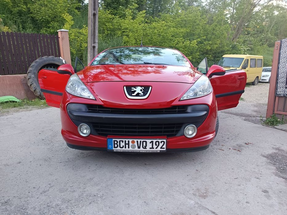 Vând peugeot 207 cc 1.6 benzina 120 cai 117000 km