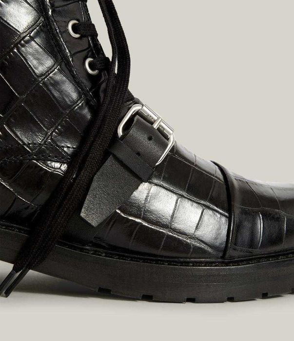 AllSaints Donita Botine piele cu șireturi dama