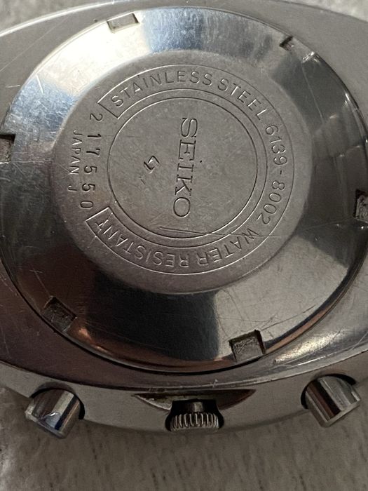 Seiko Speedtimer  Automatic Chronograph 6139-8002 Japan