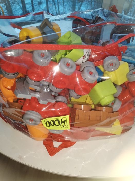 Конструктор игрушка, паровозик Томас 56 деталей