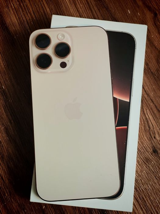 Iphone 16 Pro max 256gb desert DUAL