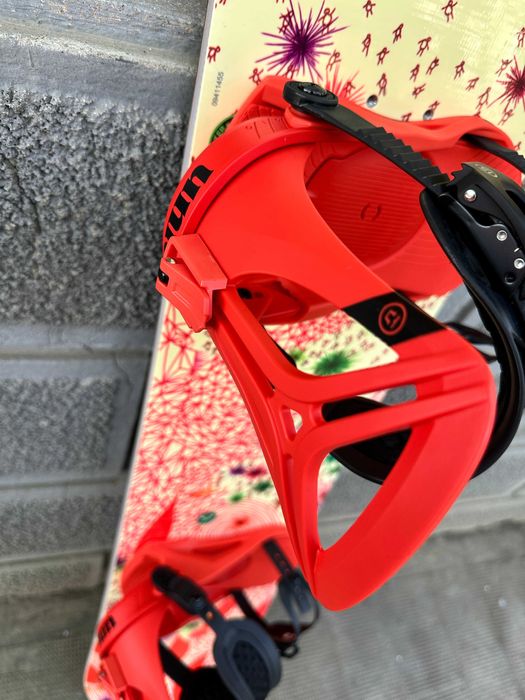 placa noua snowboard roxy silhouette banana L141cm
