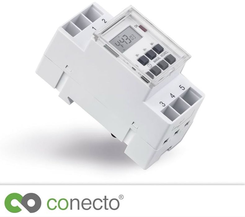 Temporizator digital conecto pentru șină DIN panou de comutare