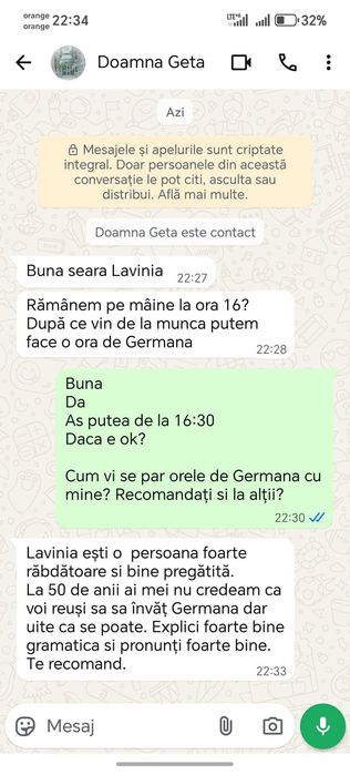 Curs de limba Germana online